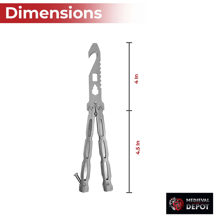 Cyborg Butterfly Style Multitool Blade Trainer