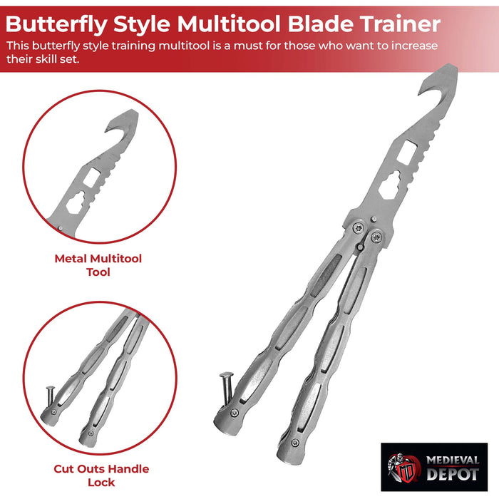 Cyborg Butterfly Style Multitool Blade Trainer