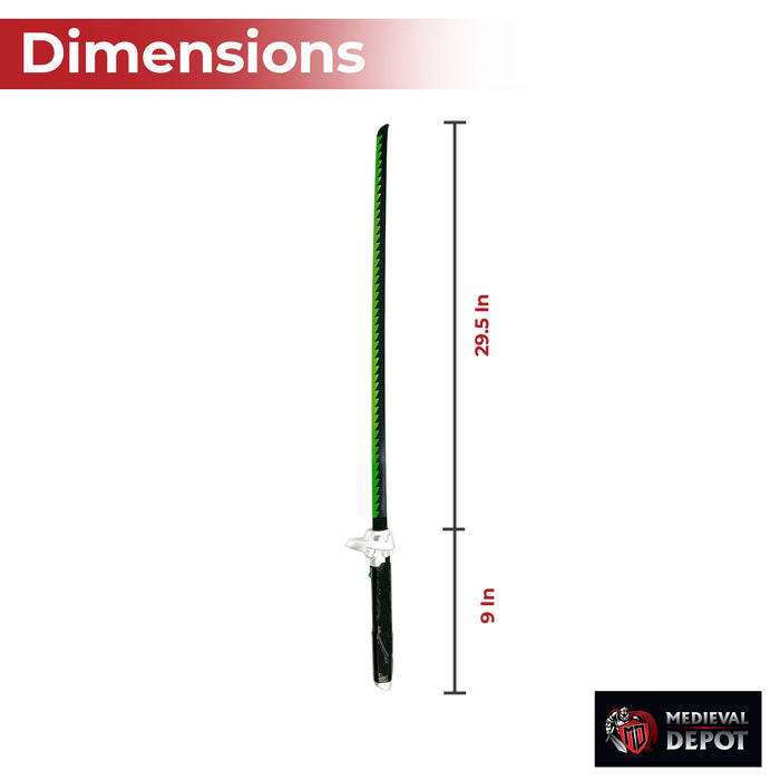 Cyborg Dragon Sparrow Watcher Ninja Foam Katana Sword