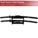 Curator's Rack Elegant Dual Sword Katana Wall Display