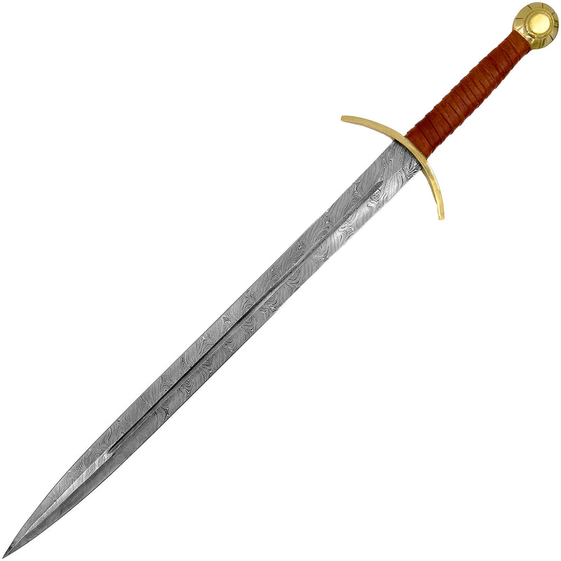 Damascus Blood Frenzy Functional Viking Sword