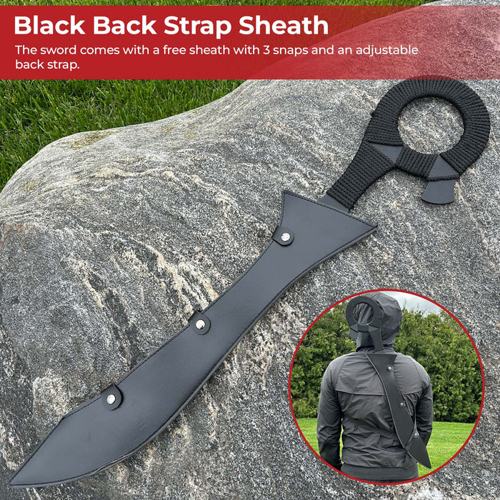 Dark Life Fibers Anime Half Rending Scissor Sword