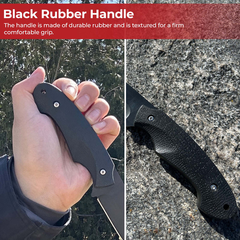 Death Stroke Full Tang Gut Hook Knife