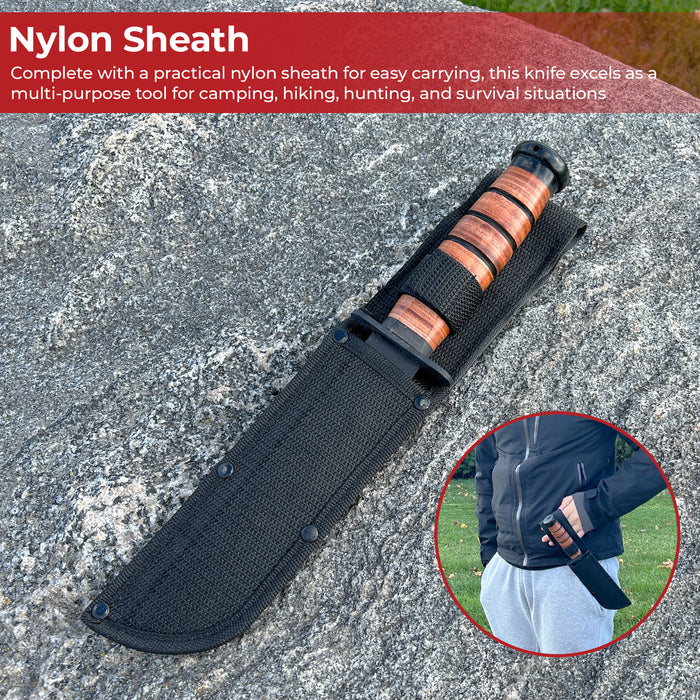 Defense Battalion Military Utility Survival Knife