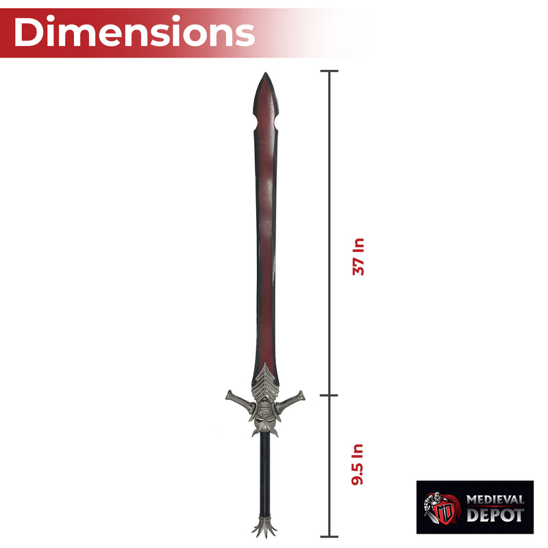 Demon Devil Cry The Rebellion Dante Replica Sword