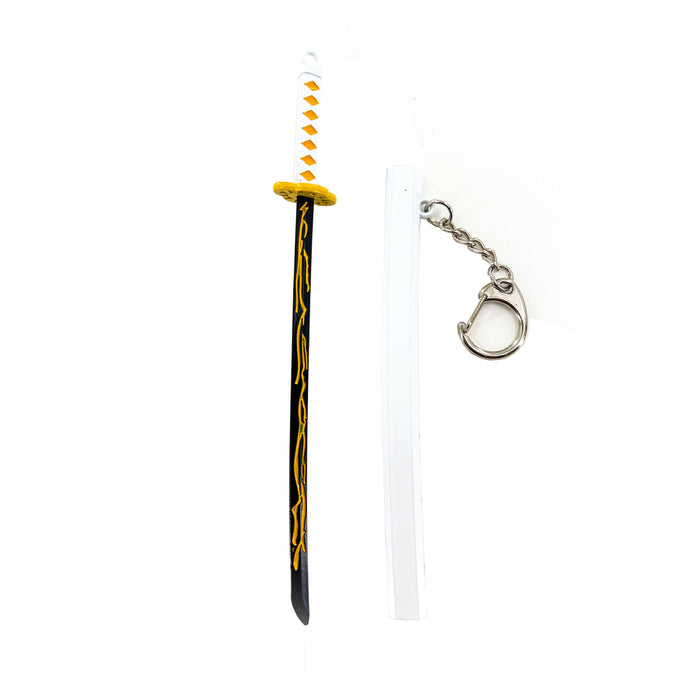 Demon Slayer Inspired Sword Keychain  Agatsuma Zenitsu's Miniature Replica