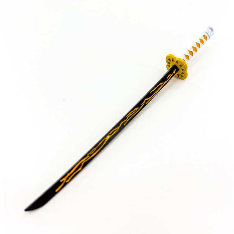 Demon Slayer Inspired Sword Keychain Agatsuma Zenitsu's Miniature Replica