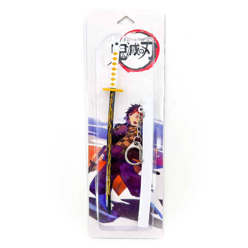 Demon Slayer Inspired Sword Keychain Agatsuma Zenitsu's Miniature Replica