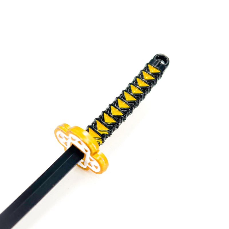 Demon Slayer Inspired Sword Keychain - Kaigaku's Miniature Replica