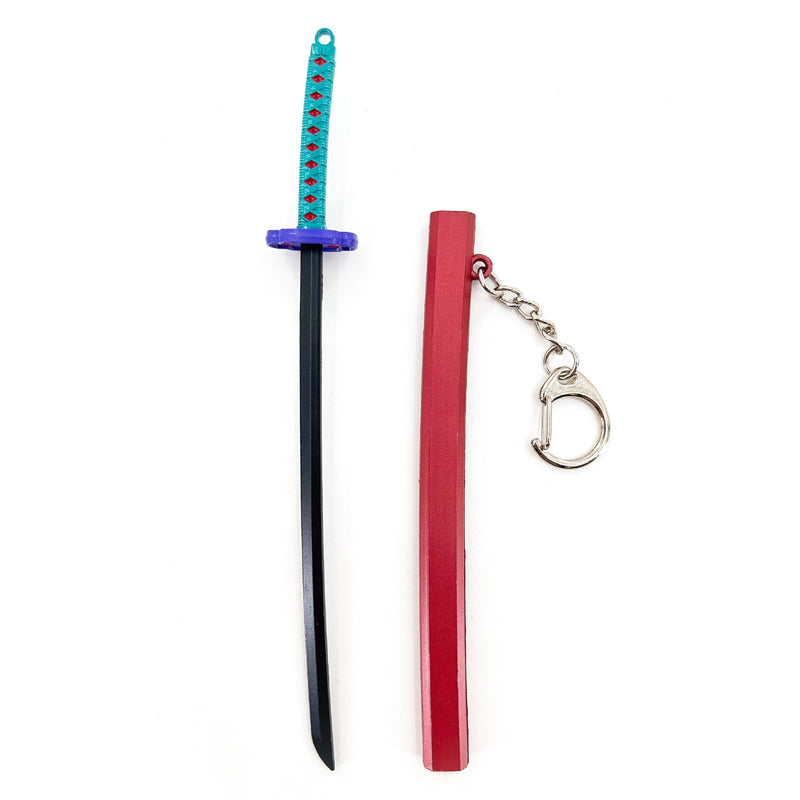 Demon Slayer Inspired Sword Keychain - Kokushibo's Miniature Replica