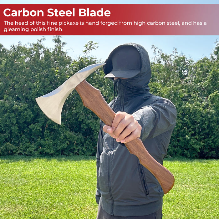 Diamond Miner High Carbon Steel Functional Outdoor Pickaxe