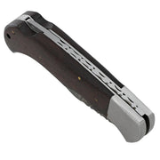 Marshal's Law Damascus Slipjoint Pocket Knife 