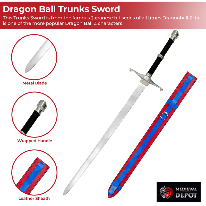 Dragon Ball Z Trunks' Anime Sword