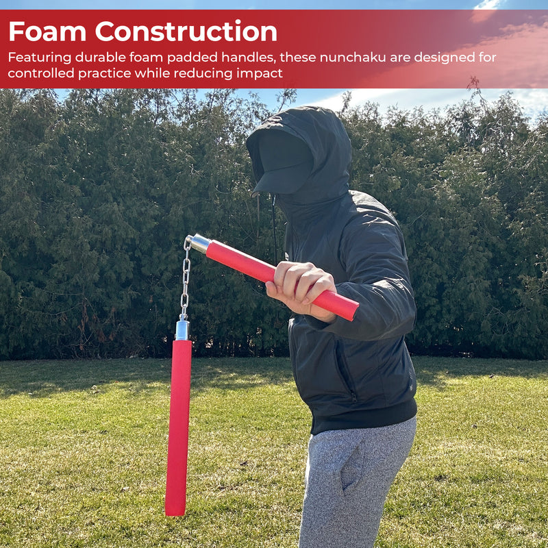 Dragon Foam Martial Arts Training Nunchaku