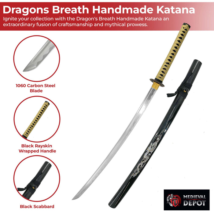 Dragons Breath Handmade Katana