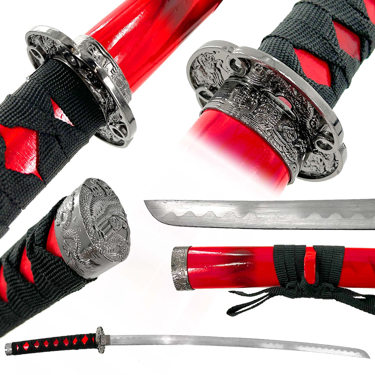 Dragons Rapture Japanese Samurai Katana Sword — Medieval Depot