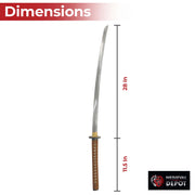 Dance of the Water Dragon 1060 Handmade Katana