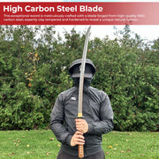 Dance of the Water Dragon 1060 Handmade Katana