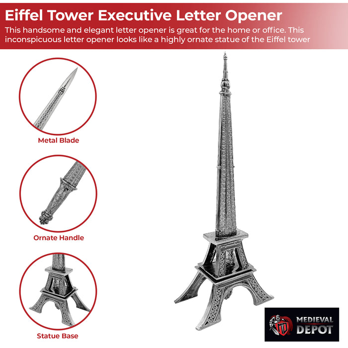 Eiffel Tower Executive Letter Opener