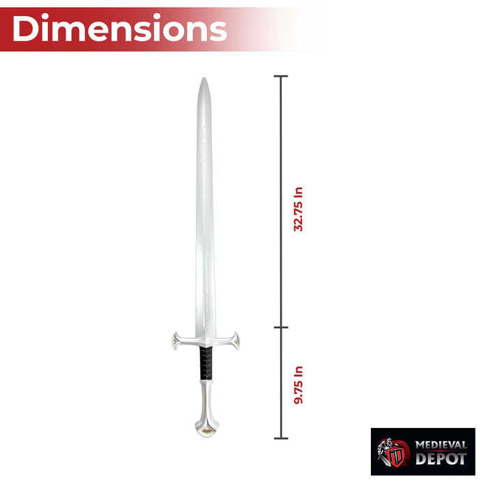 Elven Made Foam LARP Costume Cosplay Replica Movie Sword