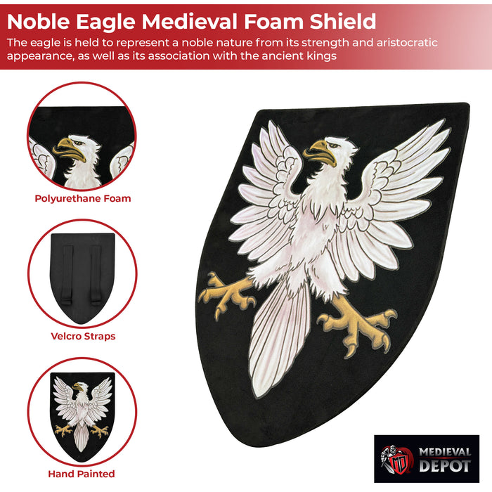Eminent Noble Eagle Medieval Foam Shield