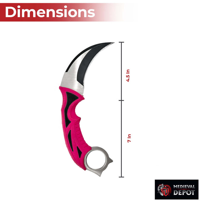 Empress of the Night Fixed Blade Survival Karambit