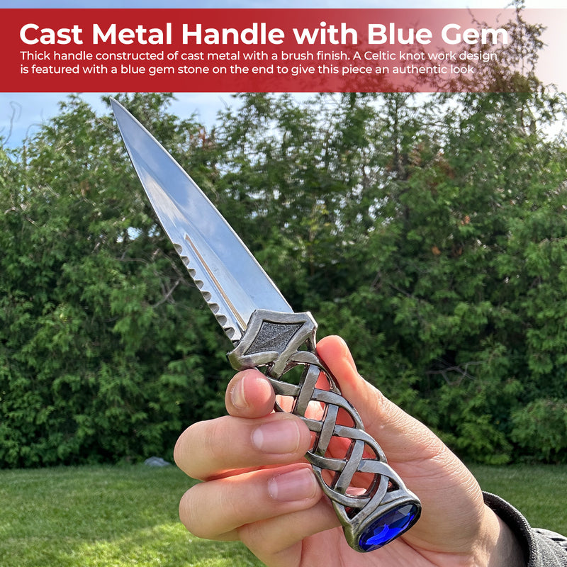 Scottish Twisted Steel Dagger Knife
