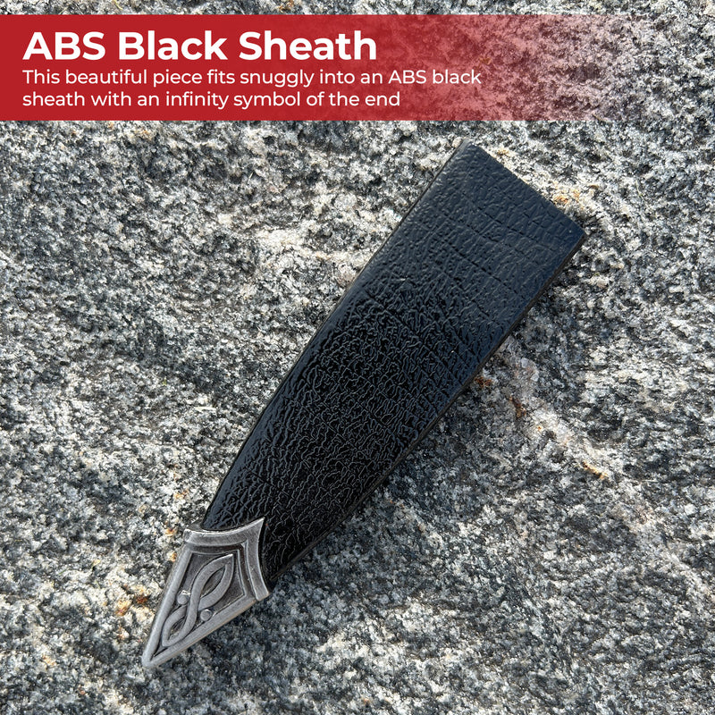 Scottish Twisted Steel Dagger Knife