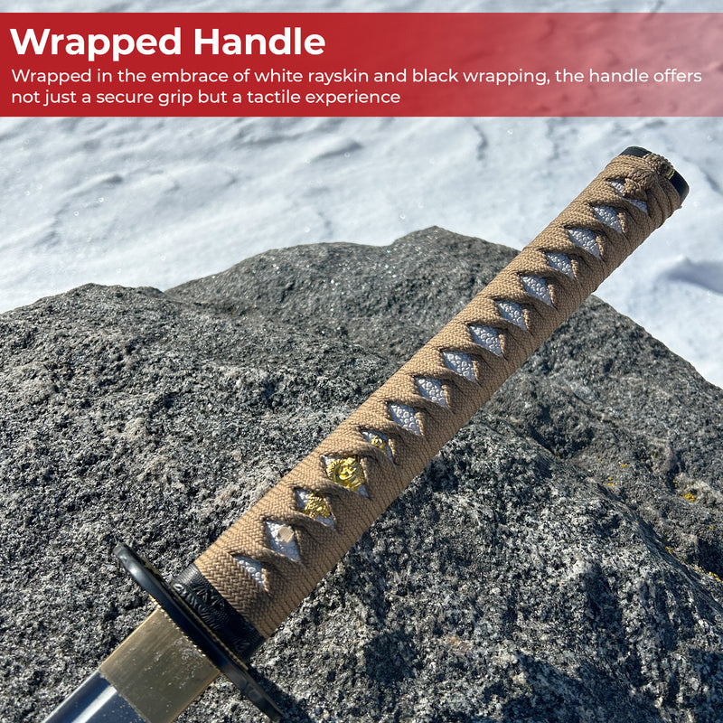 Ethereal Essence Traditional Wooden Handmade Katana