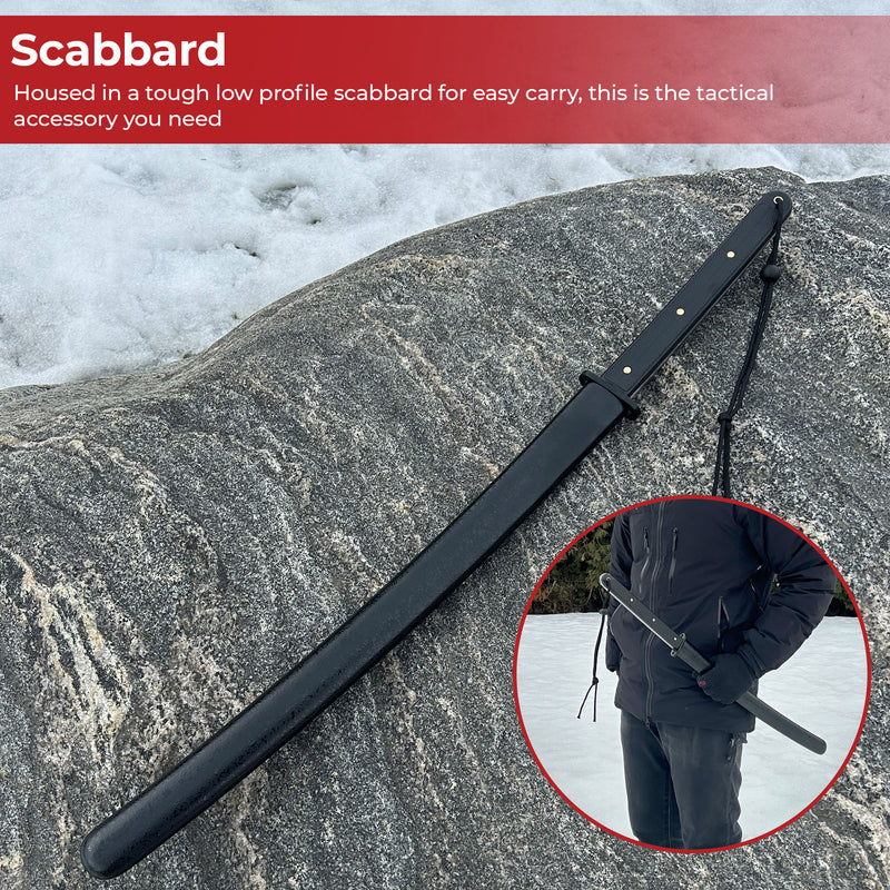 Falcon heavy duty tactical wakizashi