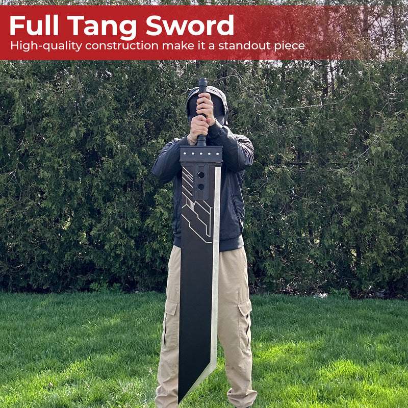 FF 55" Giant Metal Fantasy Sword