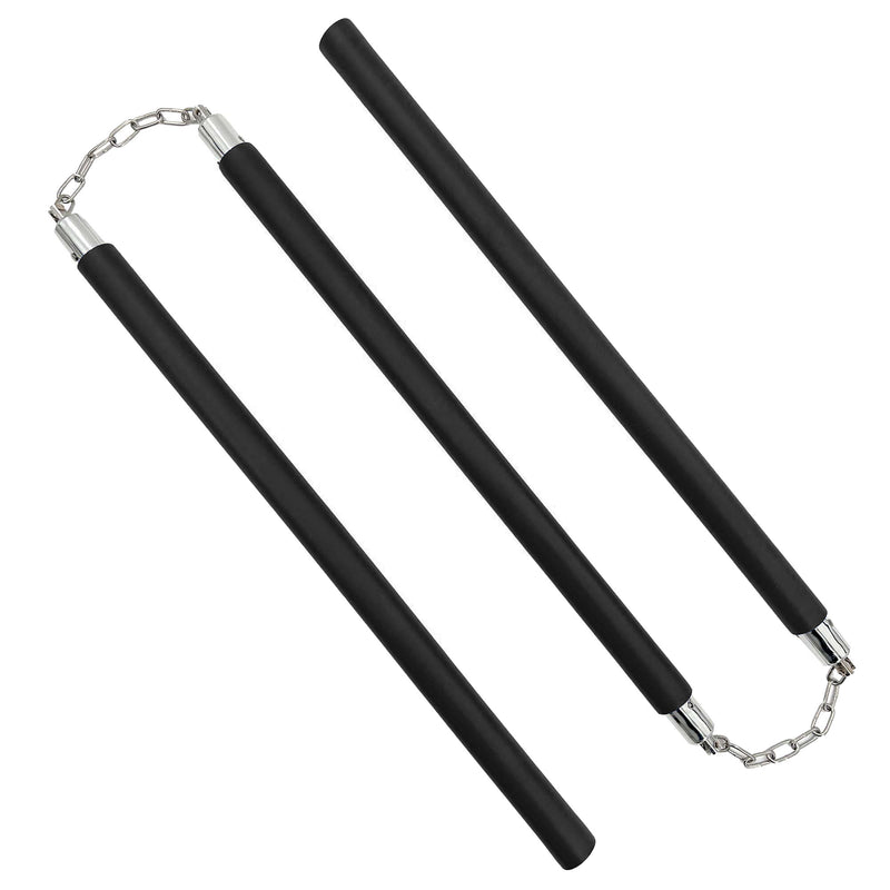 Foam Padded Three Sectional Staff Sansetsukon Black