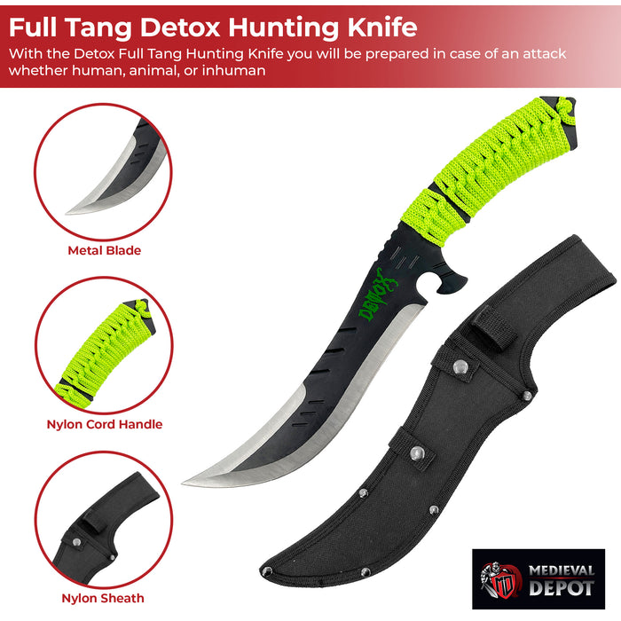 Full Tang Detox Hunting Knife