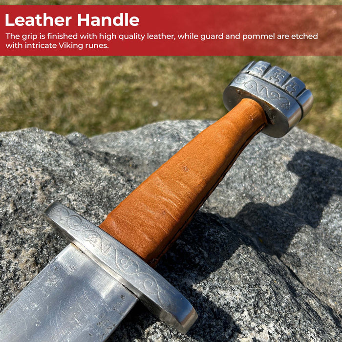 Functional Medieval Guardian of Asgard Viking Replica Sword