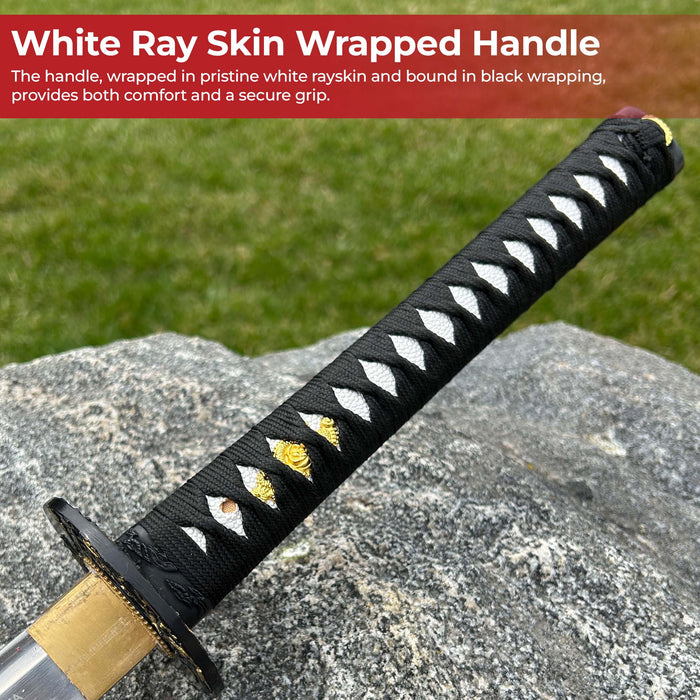 Garnet Legacy of the Samurai Handmade Katana