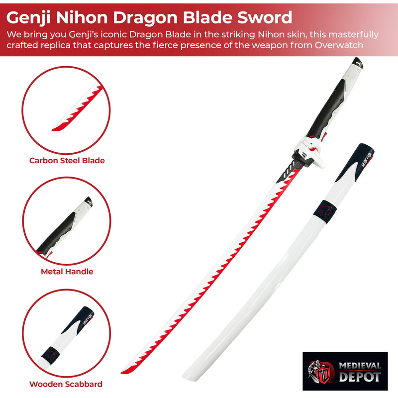 Genji Overwatch Ultimate Dragon Blade Nihon Skin