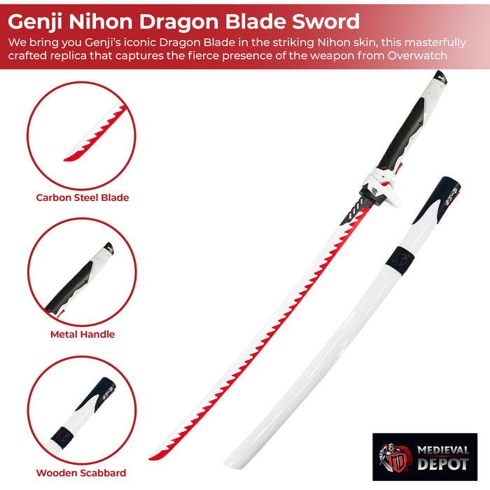 Genji Overwatch Ultimate Dragon Blade Nihon Skin