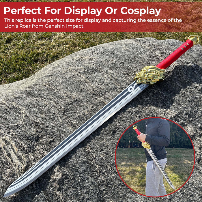 Genshin Impact Lions Roar Replica Sword