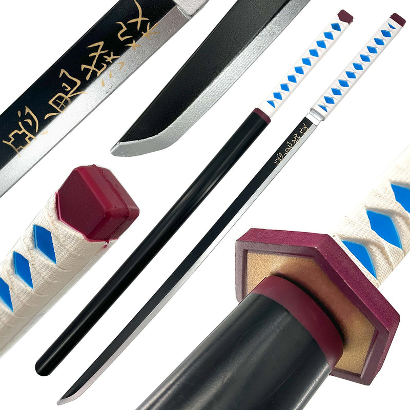 Giyu Tomioka Demon Slayer Foam Katana Sword With Scabbard