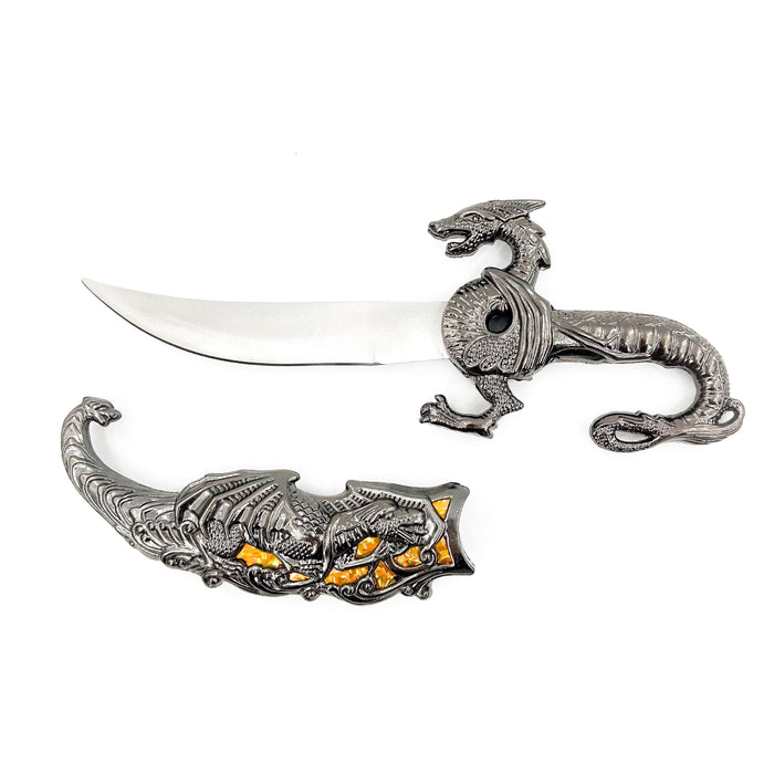 Golden Dragon Fantasy Dagger Knife