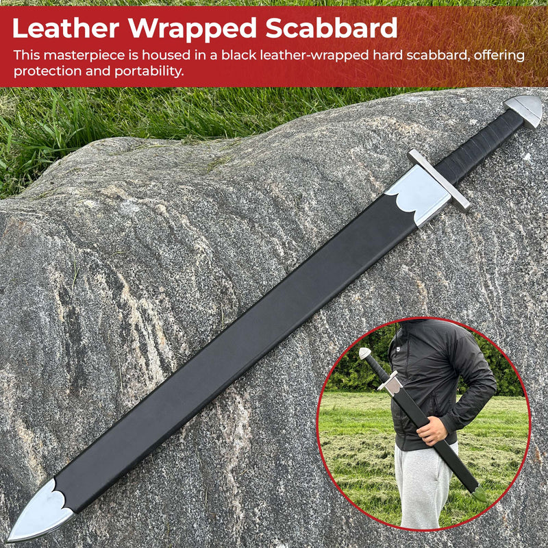 Gothic Masterpiece 1095 High Carbon Steel Sword