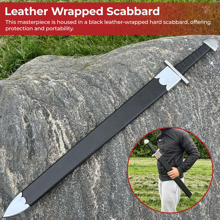 Gothic Masterpiece 1095 High Carbon Steel Sword