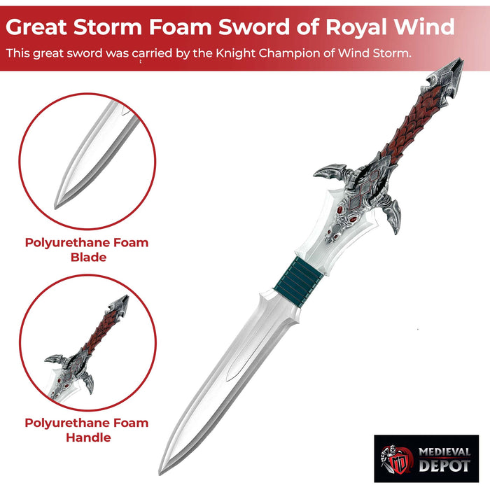 Great Storm Foam Sword of Royal Wind