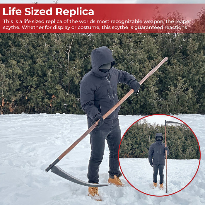Grim Reaper Monster Scythe 80 Inches