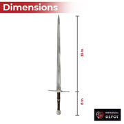 Geralt of Rivia Steel Sword