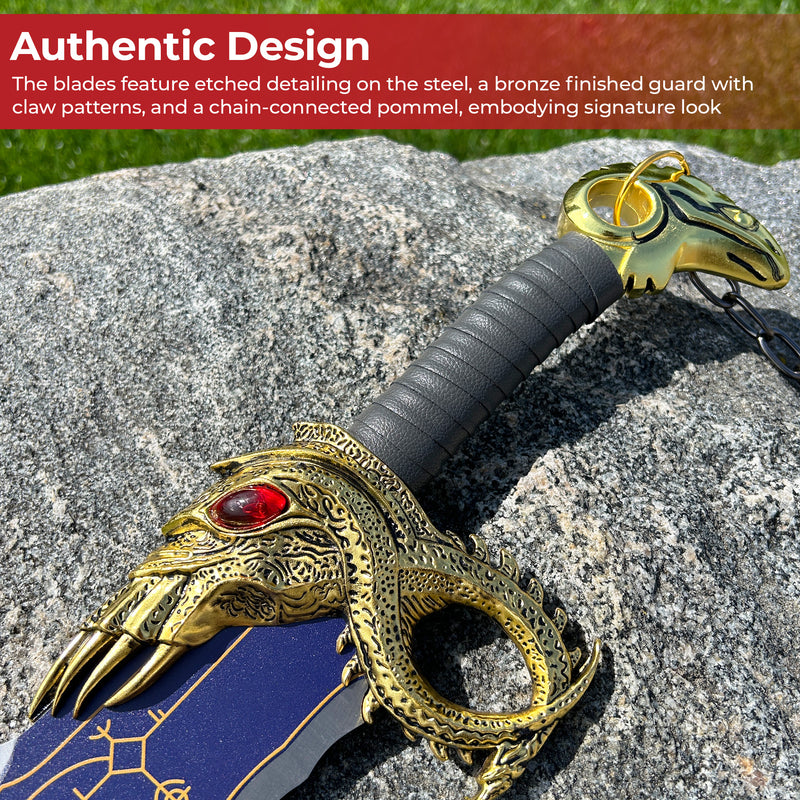 God of War Ragnarok Blades of Chaos Replica Set