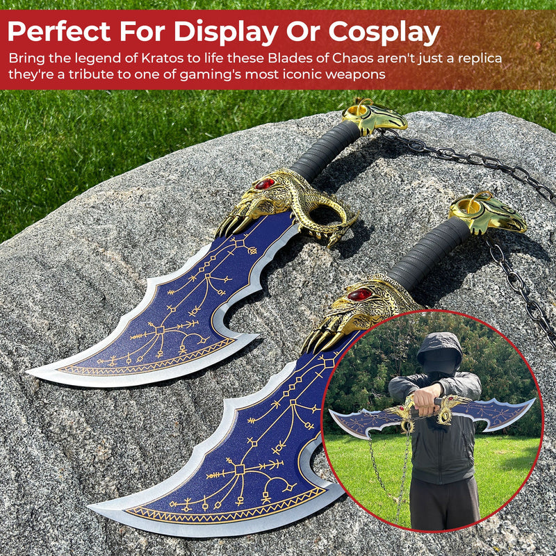 God of War Ragnarok Blades of Chaos Replica Set 