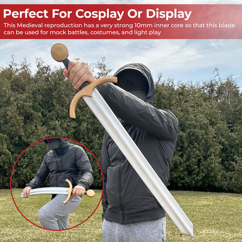 Hand and A Half Medieval Tewkesbury Foam Sword