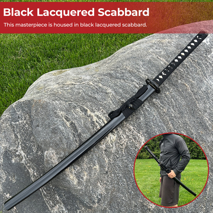 Hand forged 1060 carbon steel samurai sword