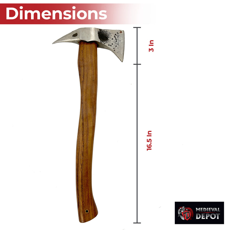 Hand Forged Fire Warden Pickaxe Hatchet